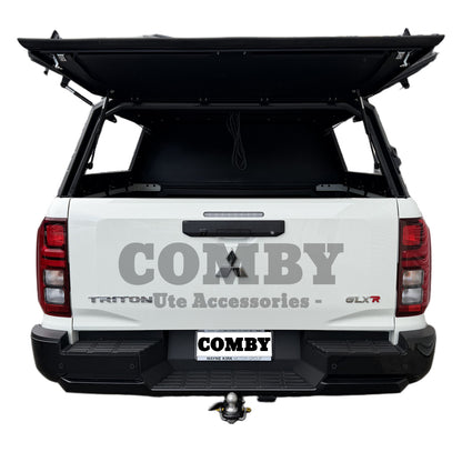Mitsubishi Triton MV Aluminium UTE Canopy with All Solid Panels fits 2024-2027 | COMBY V2