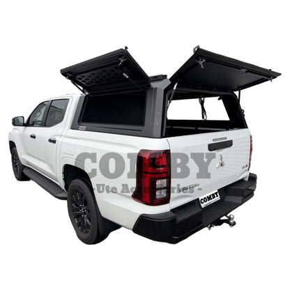 Mitsubishi Triton MV Aluminium UTE Canopy with All Solid Panels fits 2024-2027 | COMBY V2