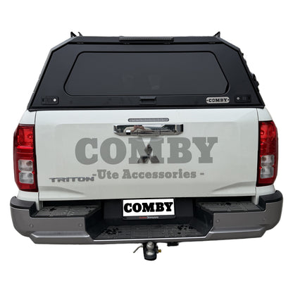 Mitsubishi Triton MV Aluminium Canopy with Front & Rear Glass windows fits 2024-2027 | COMBY V2