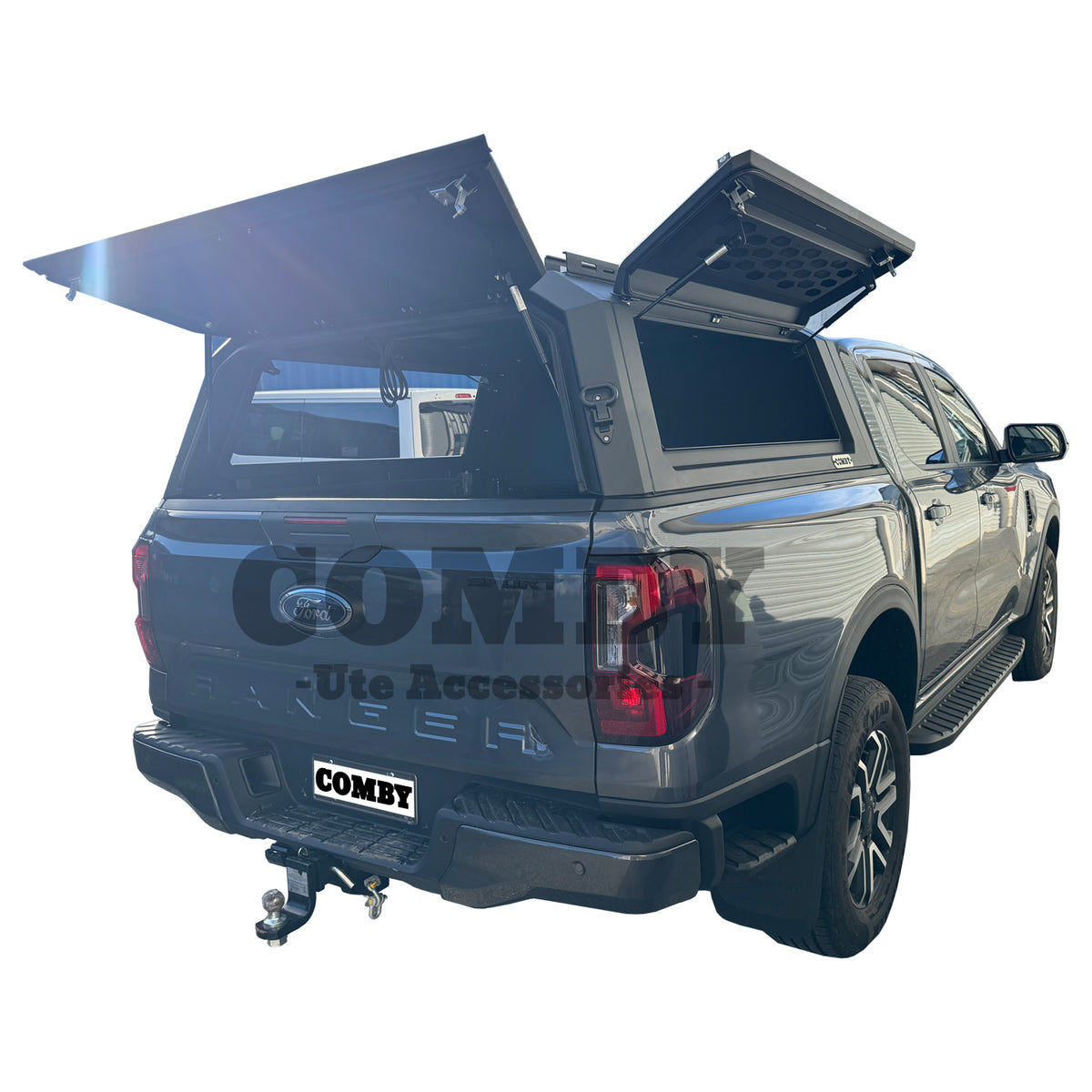 Ford Next Gen Ranger Aluminium Canopy | Central Locking | COMBY V2