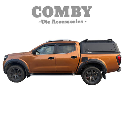 Nissan Navara NP300 Aluminium UTE Canopy with All Solid Panels fits 2015-2021 | COMBY V2