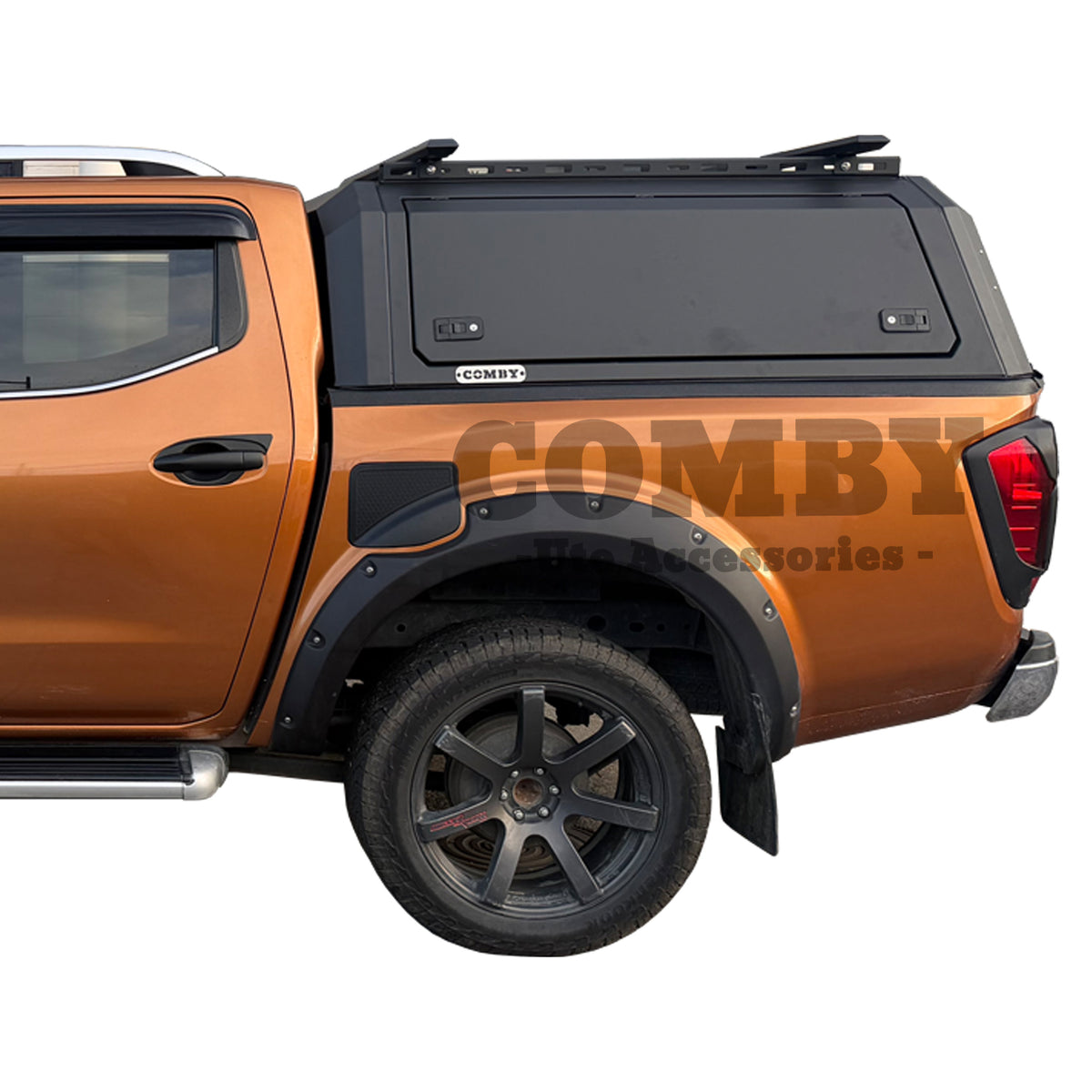 Nissan Navara NP300 Aluminium UTE Canopy with All Solid Panels fits 2015-2021 | COMBY V2