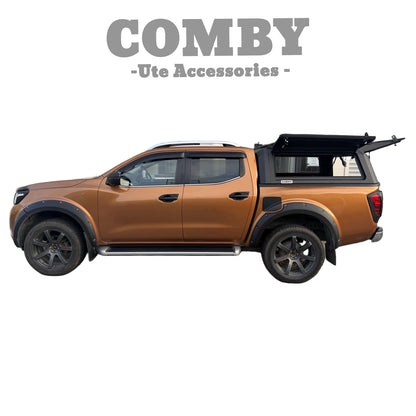 Nissan Navara NP300 Aluminium UTE Canopy with All Solid Panels fits 2015-2021 | COMBY V2