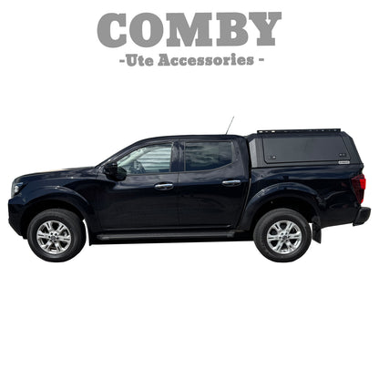 Nissna Navara D23 Aluminium Canopy with Front & Rear Glass windows fits 2022-2026 | COMBY V2