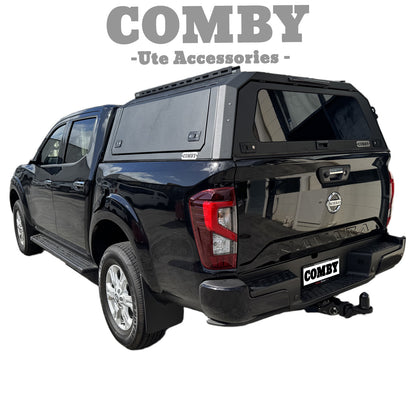 Nissna Navara D23 Aluminium Canopy with Front & Rear Glass windows fits 2022-2026 | COMBY V2