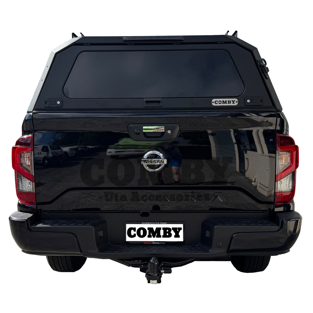 Nissna Navara D23 Aluminium Canopy with Front & Rear Glass windows fits 2022-2026 | COMBY V2