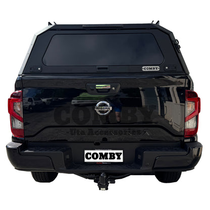 Nissna Navara D23 Aluminium Canopy with Front & Rear Glass windows fits 2022-2026 | COMBY V2