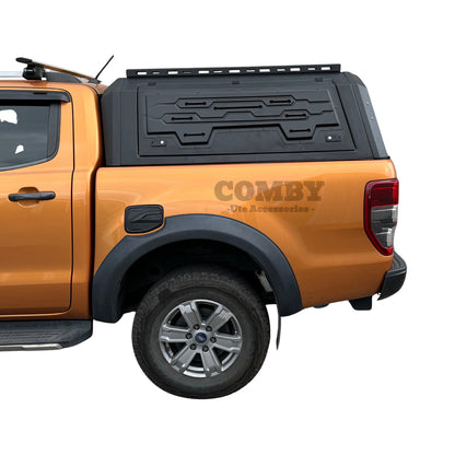 Ford Ranger COMBY Aluminium UTE Canopy with Solid Panels fits 2012-2021 (Recovery Board Side Panels)