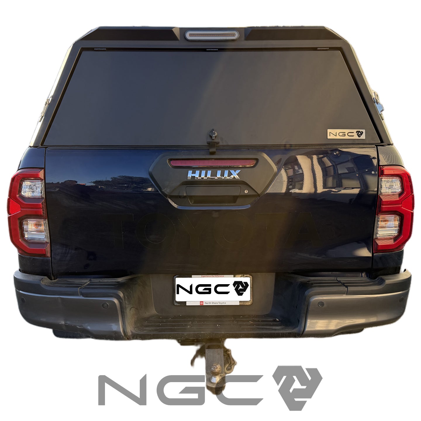 Toyota Hilux N80 NGC Aluminium UTE Canopy with Solid Panels fits 2015-2025