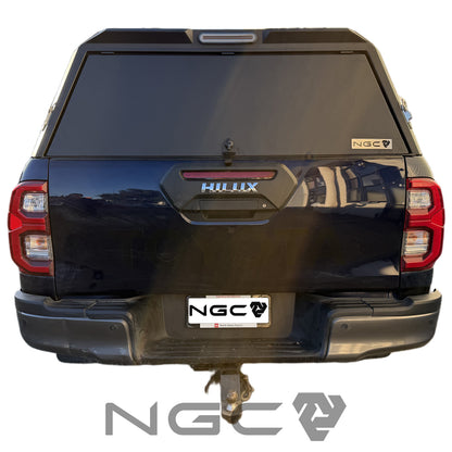 Toyota Hilux N80 NGC Aluminium UTE Canopy with Solid Panels fits 2015-2025