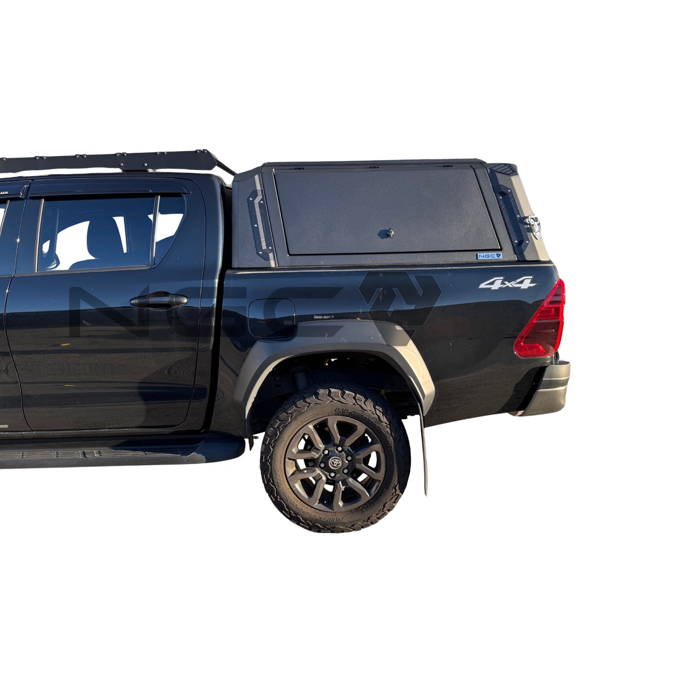 BYD Shark 6 NGC Aluminium UTE Canopy with Solid Panels fits 2024+