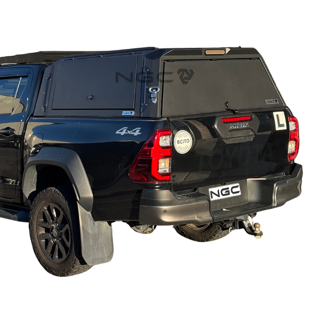 BYD Shark 6 NGC Aluminium UTE Canopy with Solid Panels fits 2024+