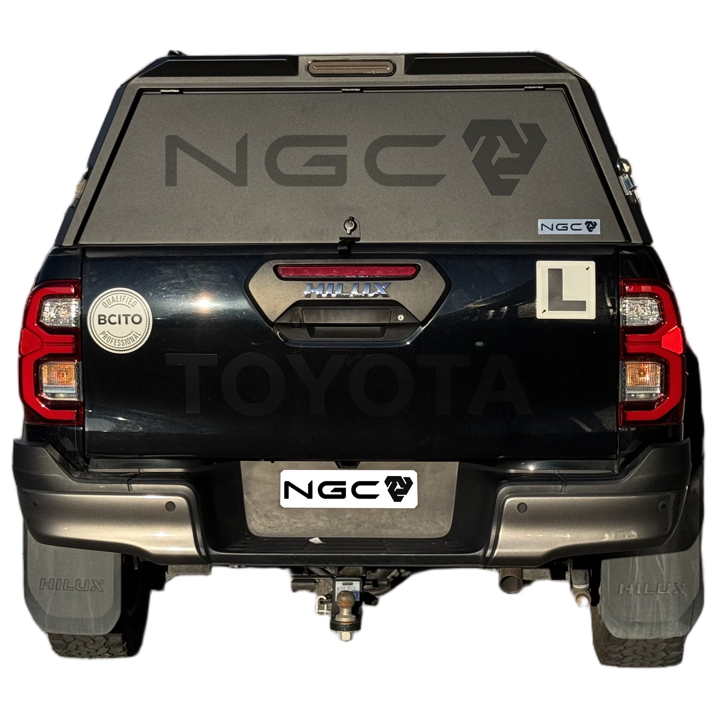 BYD Shark 6 NGC Aluminium UTE Canopy with Solid Panels fits 2024+
