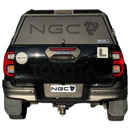 2026 Toyota Hilux NGC Aluminium UTE Canopy with Solid Panels fits 2026+
