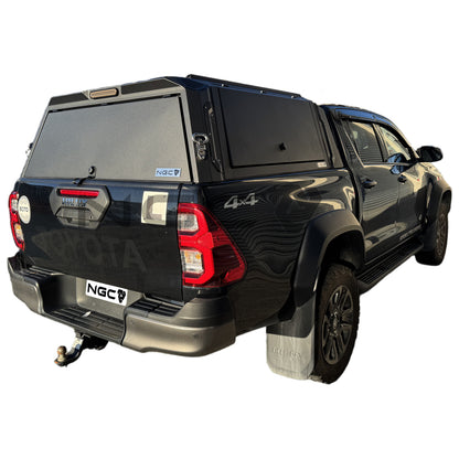 2026 Toyota Hilux NGC Aluminium UTE Canopy with Solid Panels fits 2026+