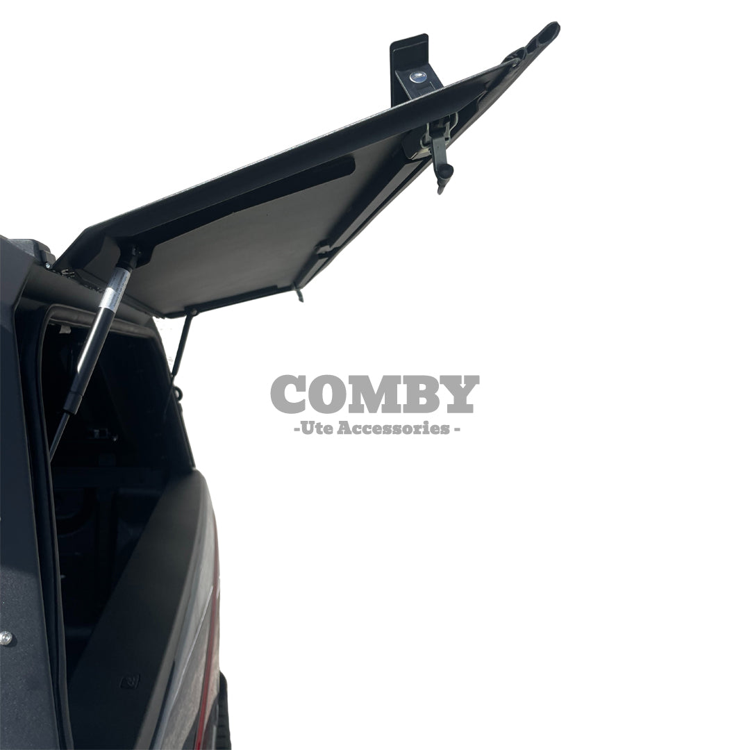 BYD Shark 6 COMBY Aluminium UTE Canopy with Solid Panels fits 2024+ (Recovery Board Side Panels)